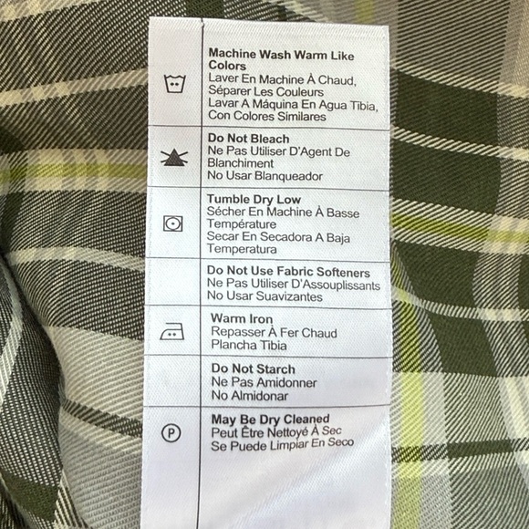 Carhartt Flame-Resistant Rugged Flex Loose Fit Long-Sleeve Plaid Shirt. Size 2X - Picture 10 of 13